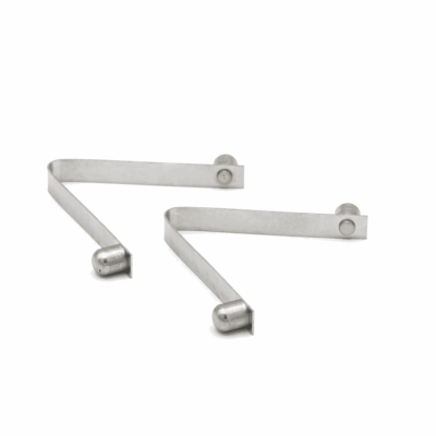 Stainless Steel V-Clips (2pk)